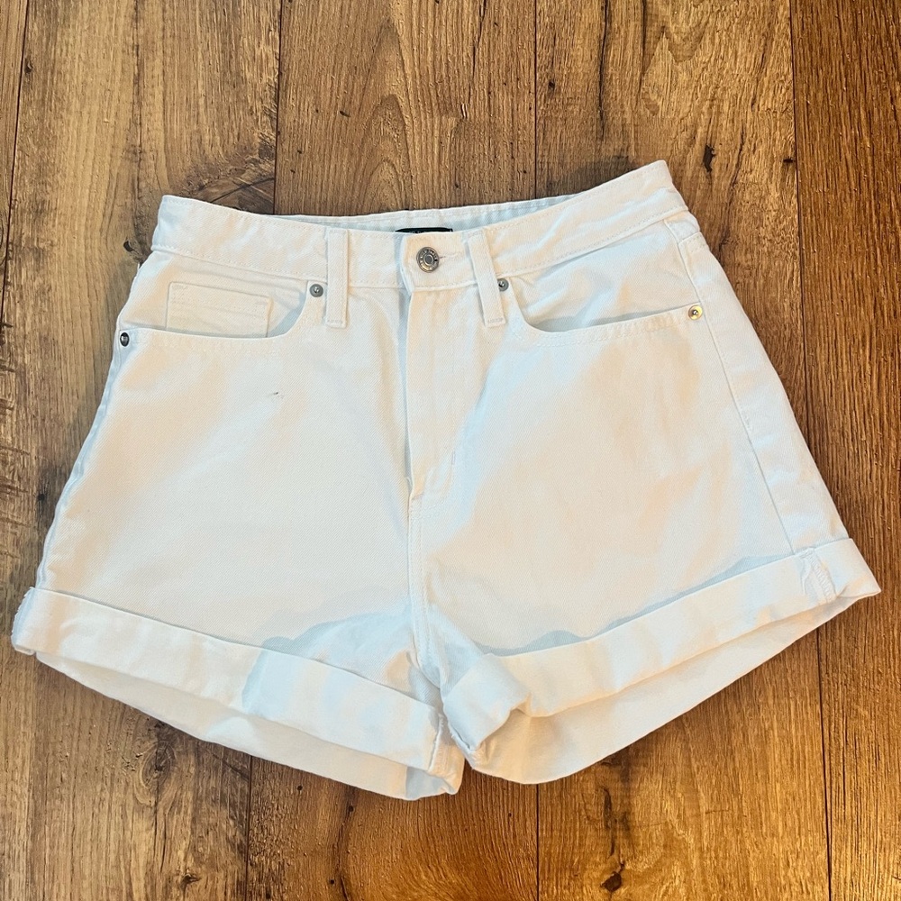 Wild Fable white Jean Shorts